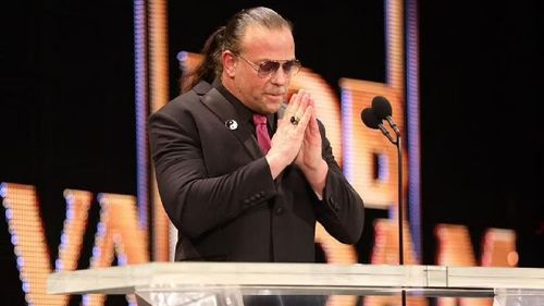 RVD delivering his WWE Hall of Fame speech