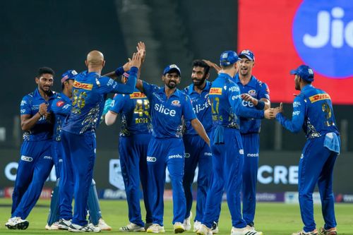 Mumbai Indians are yet to win a game in IPL 2022. Pic: IPLT20.COM