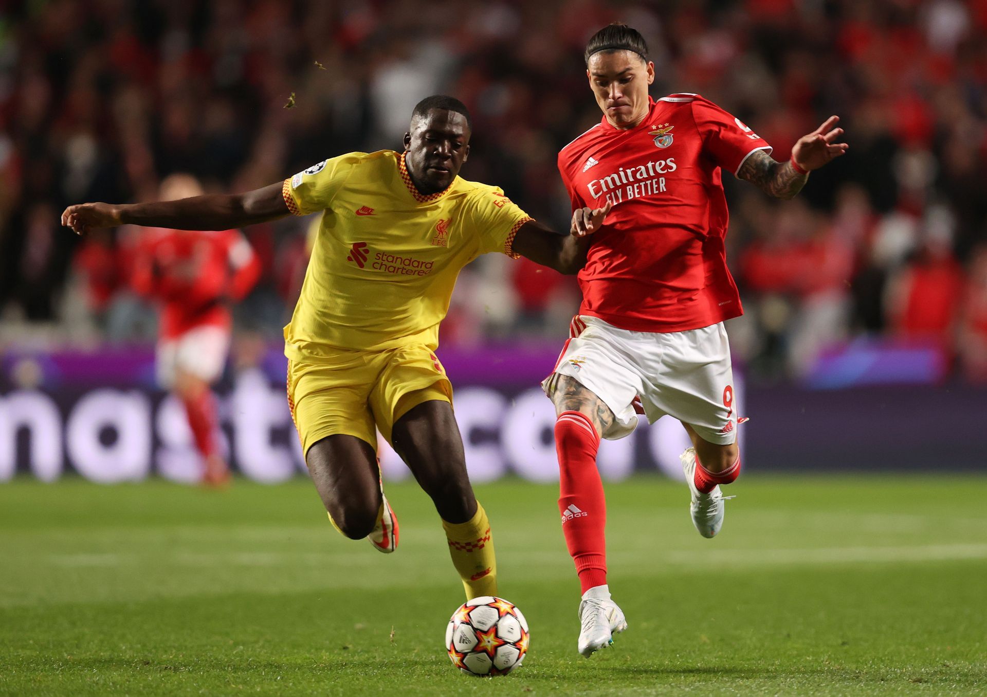 SL Benfica v Liverpool FC Quarter Final Leg One - UEFA Champions League