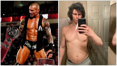 Randy Orton (L) and Nathan Orton (R)