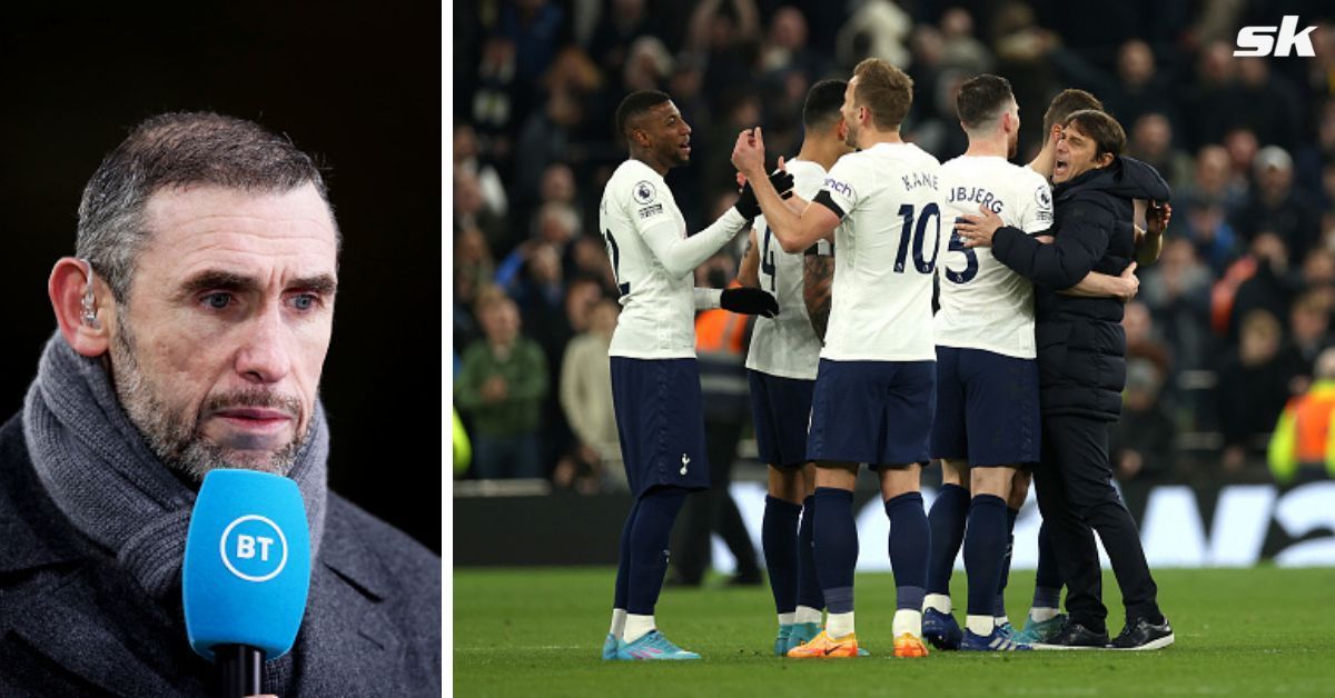Martin Keown believes Tottenham Hotspur hold an advantage in the race for a top-four finish. 