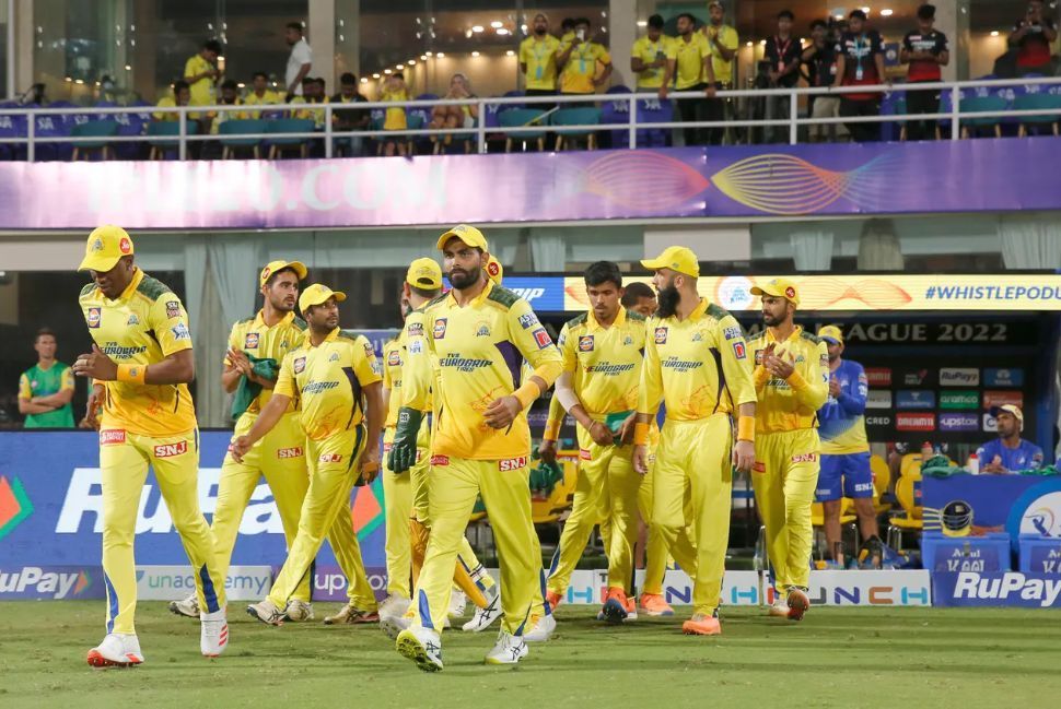 The Chennai Super Kings suffered reversals in their first four matches of IPL 2022 [P/C: iplt20.com]
