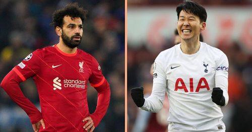 Liverpool's Mohamed Salah and Tottenham Hotspur's Son Heung-Min