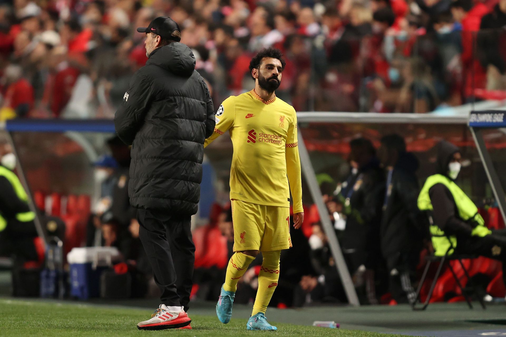 SL Benfica v Liverpool FC Quarter Final Leg One - UEFA Champions League