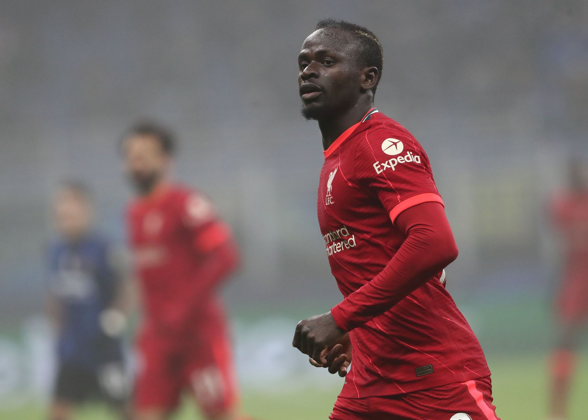 Sadio Mane during FC Internazionale v Liverpool FC