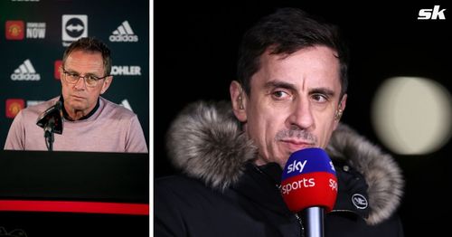 Ralf Rangnick has hit back at Gary Neville's tone-deaf comments.