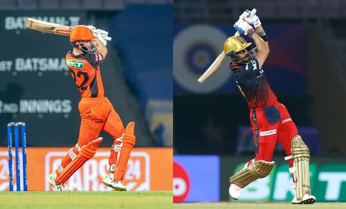 Kane Williamson (left) and Virat Kohli. Pic: IPLT20.COM