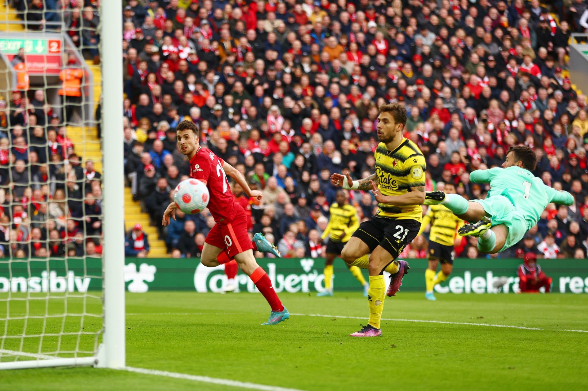 Diogo Jota opened the scoring for the hosts.