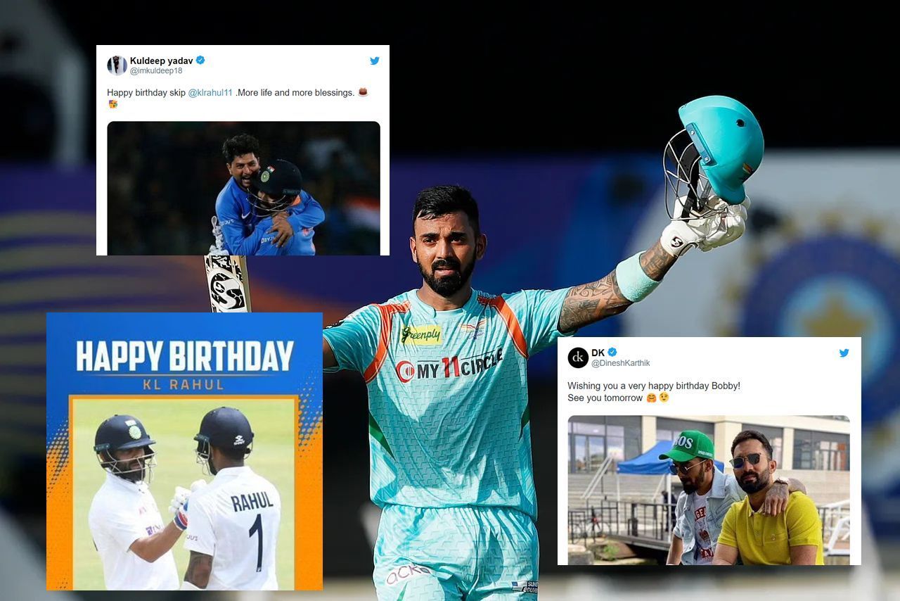 Cricketers and fans wish Rahul on his birthday