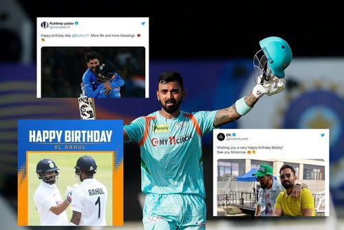 Cricketers and fans wish Rahul on his birthday