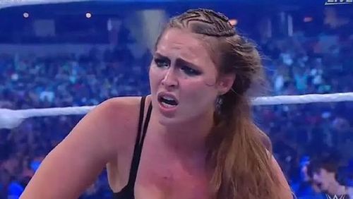 Ronda Rousey couldn't win the SmackDown Women's title.