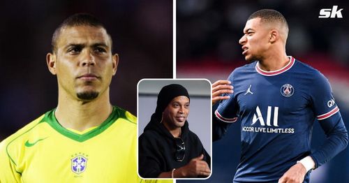 Ronaldinho claimed that Kylian Mbappe does not remind him of Ronaldo Nazario.