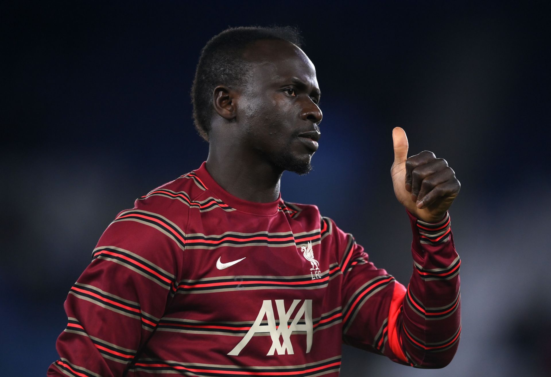 Sadio Mane during Leicester City v Liverpool - Premier League