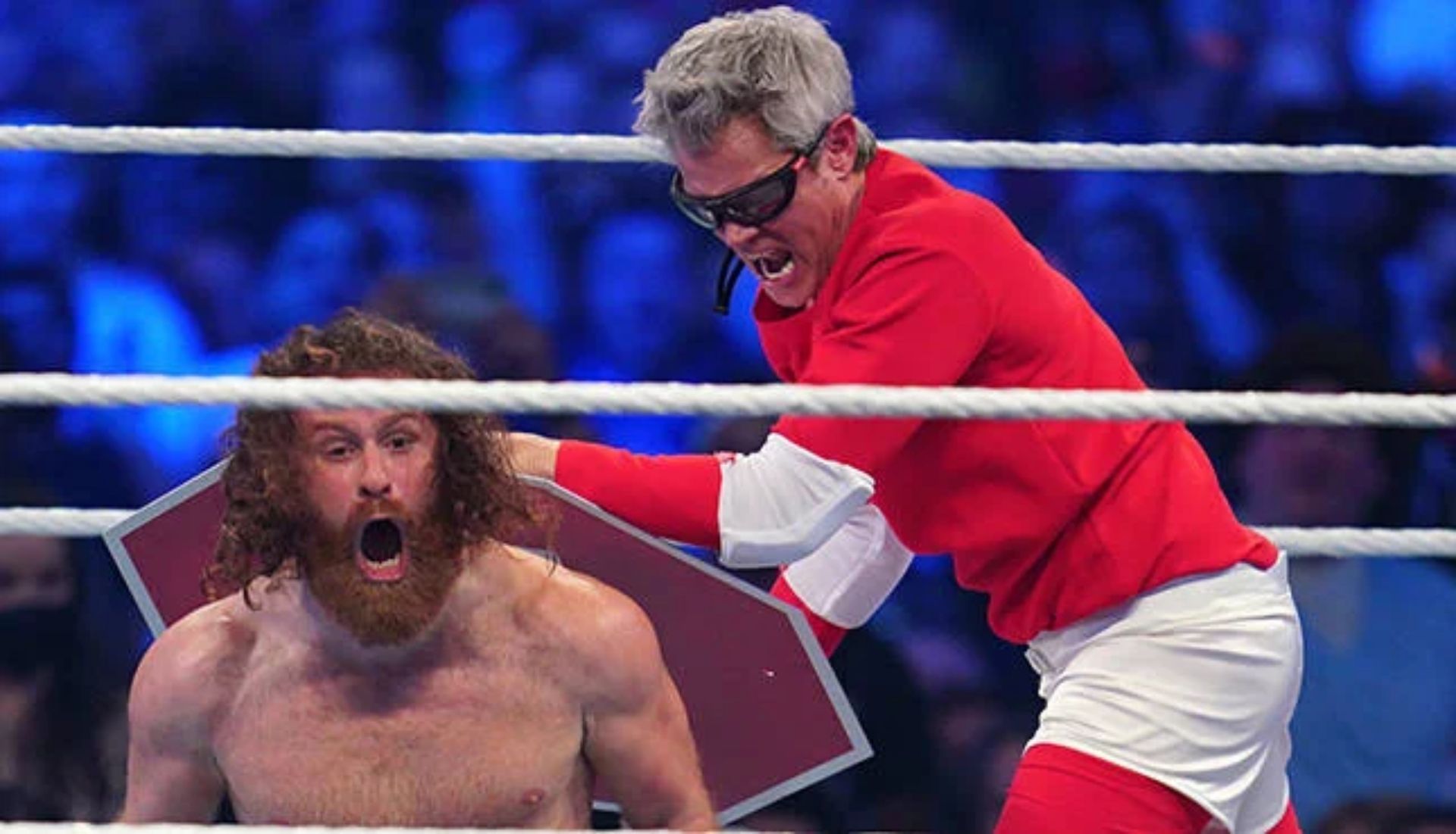Sami Zayn had one of the standout matches at WrestleMania 38.