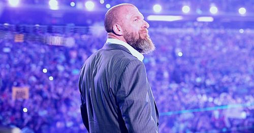 Triple H confirmed his in-ring retirement by leaving his boots in the ring at WrestleMania 38.