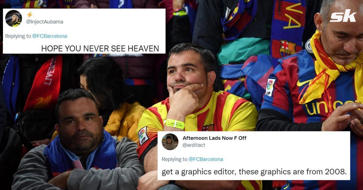 Barcelona fans left baffled by bizarre pre-game tweet
