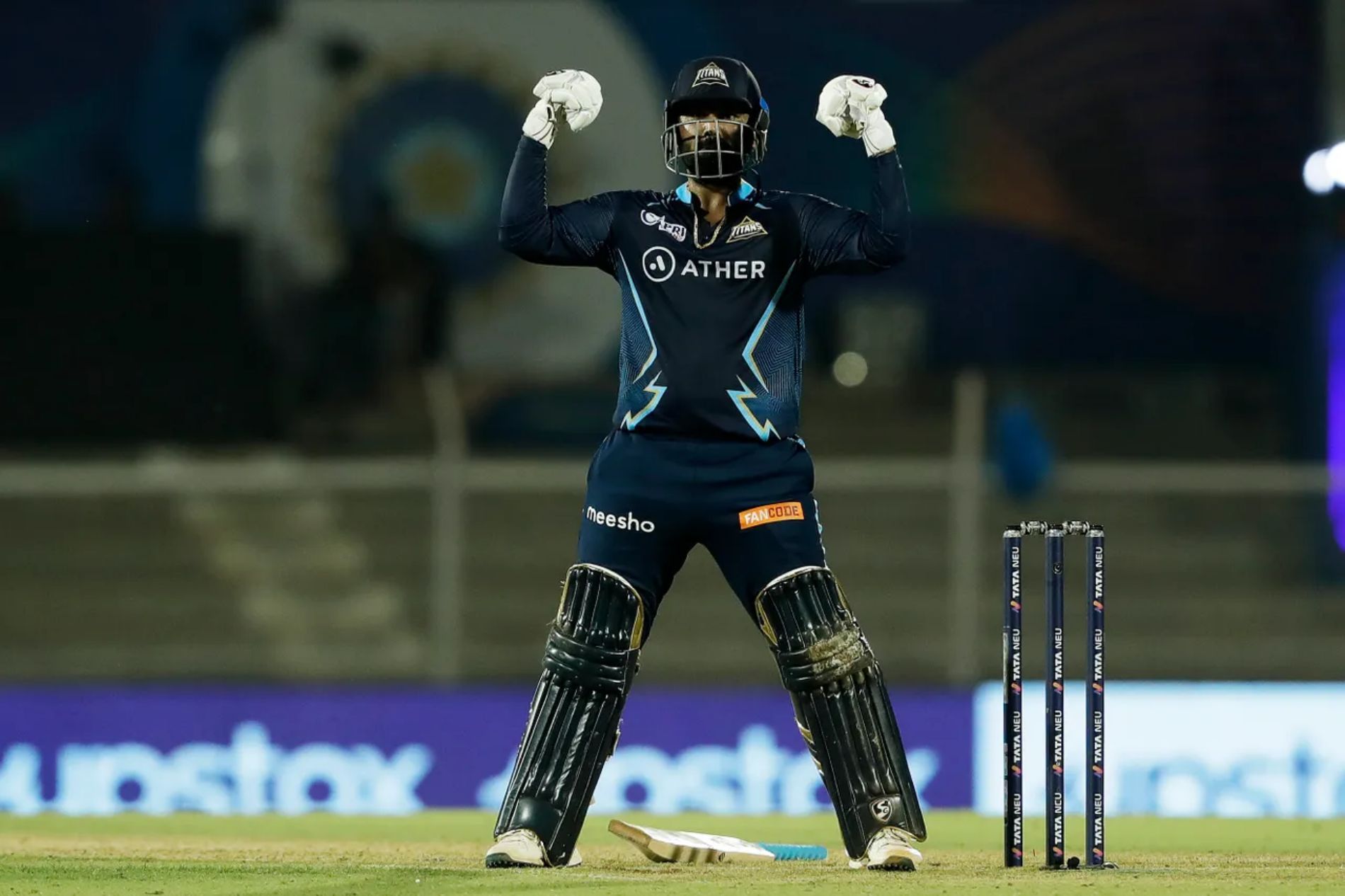 Rahul Tewatia starred in another win for GT. Pic: IPLT20.COM