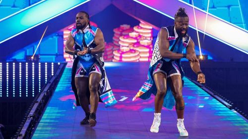 Xavier Woods and Kofi Kingston's night ended abruptly