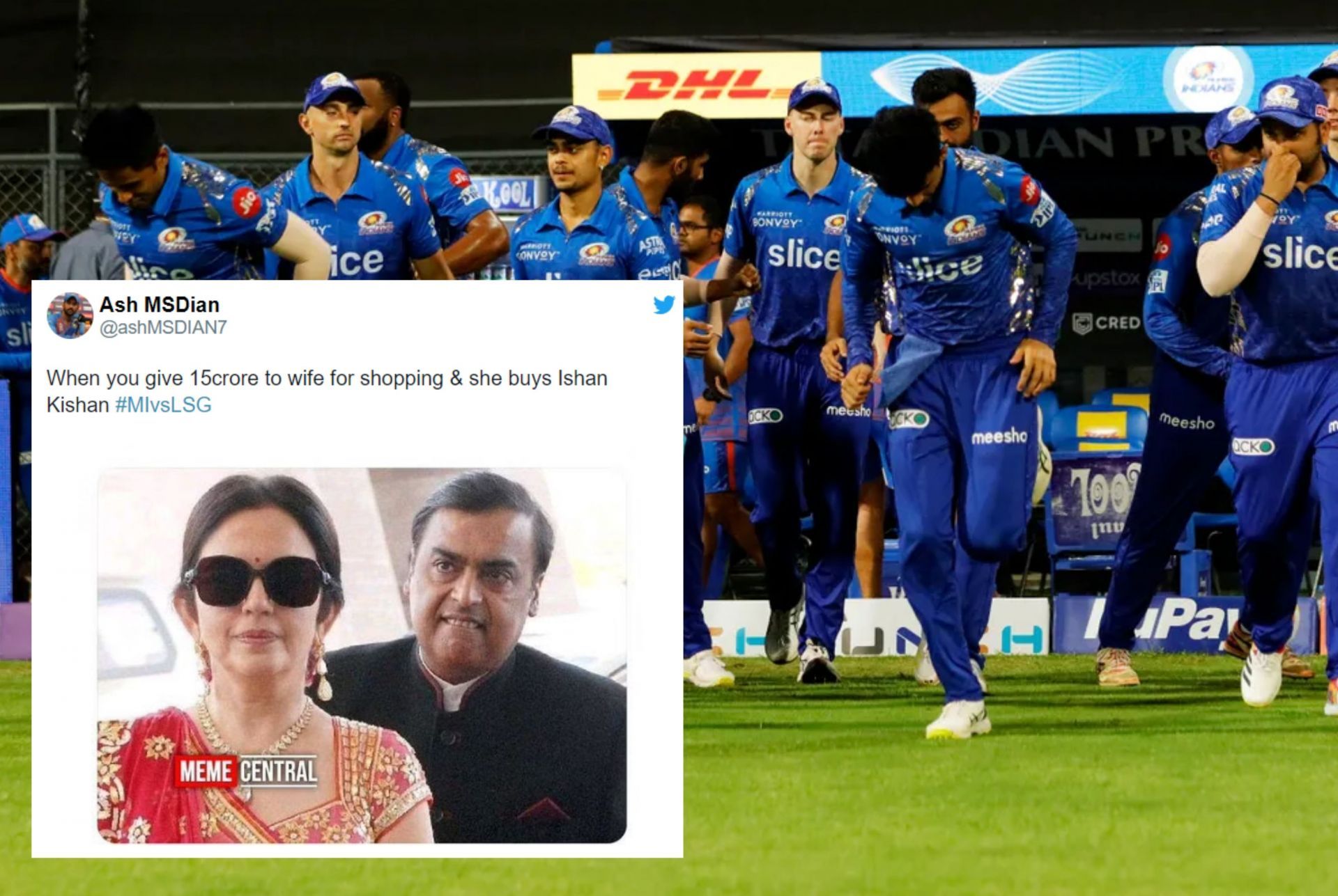 Top 10 funny memes from today&#039;s match (PC: BCCI/IPL).