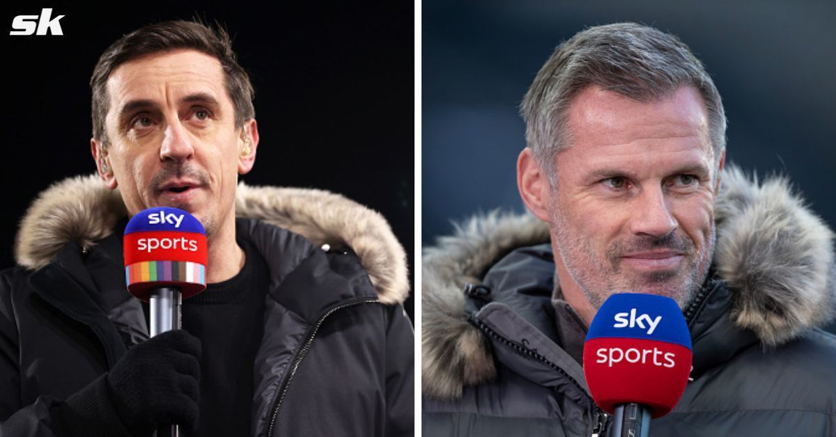 Gary Neville couldn&#039;t resist replying to Jamie Carragher&#039;s tweet