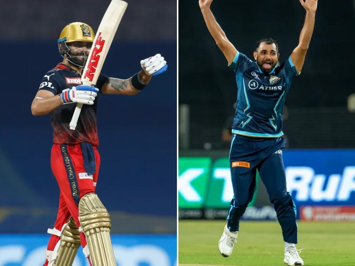 Bangalore and Gujarat will be meeting for the first time in IPL 2022
