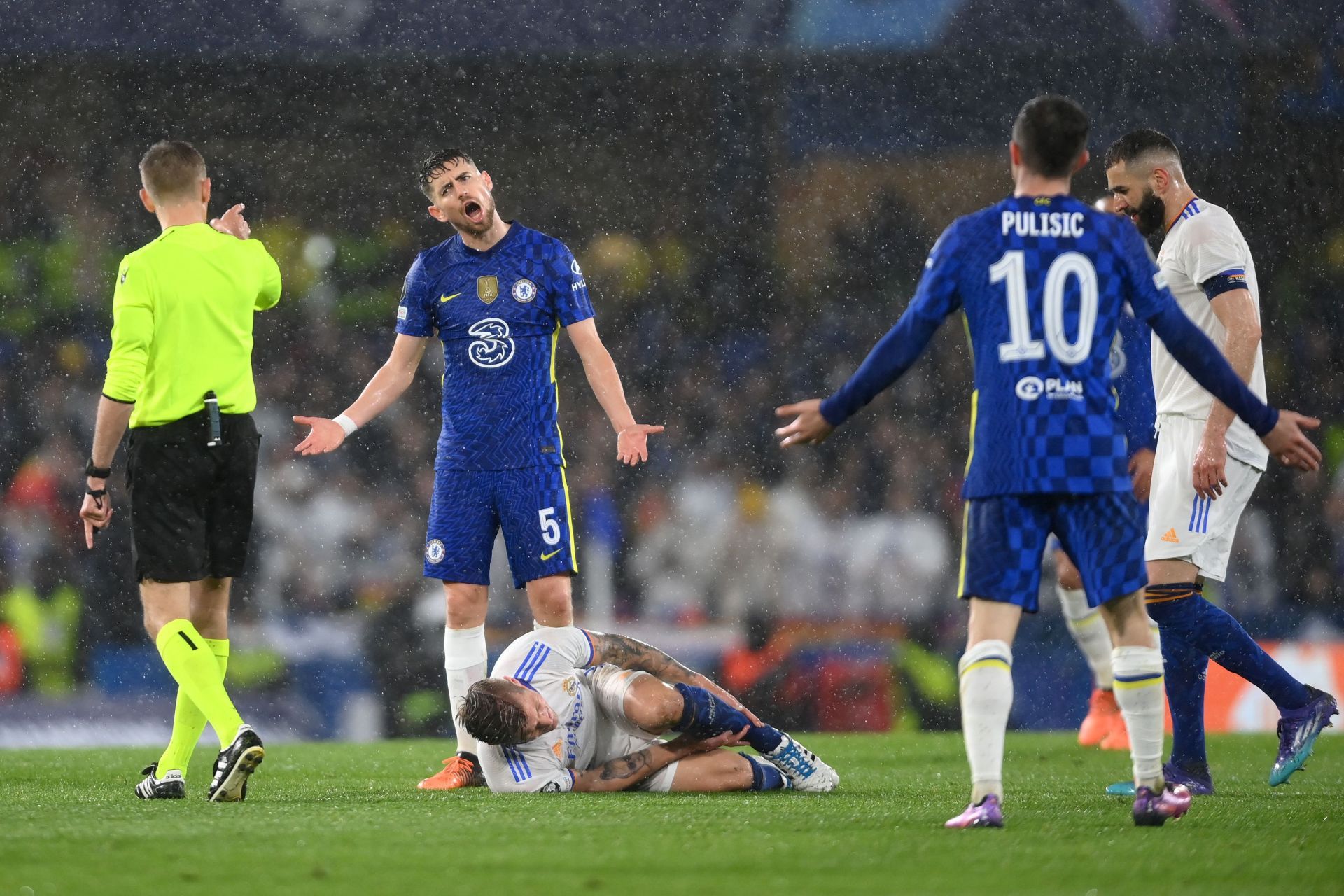 Chelsea's midfield struggled to contain Real Madrid