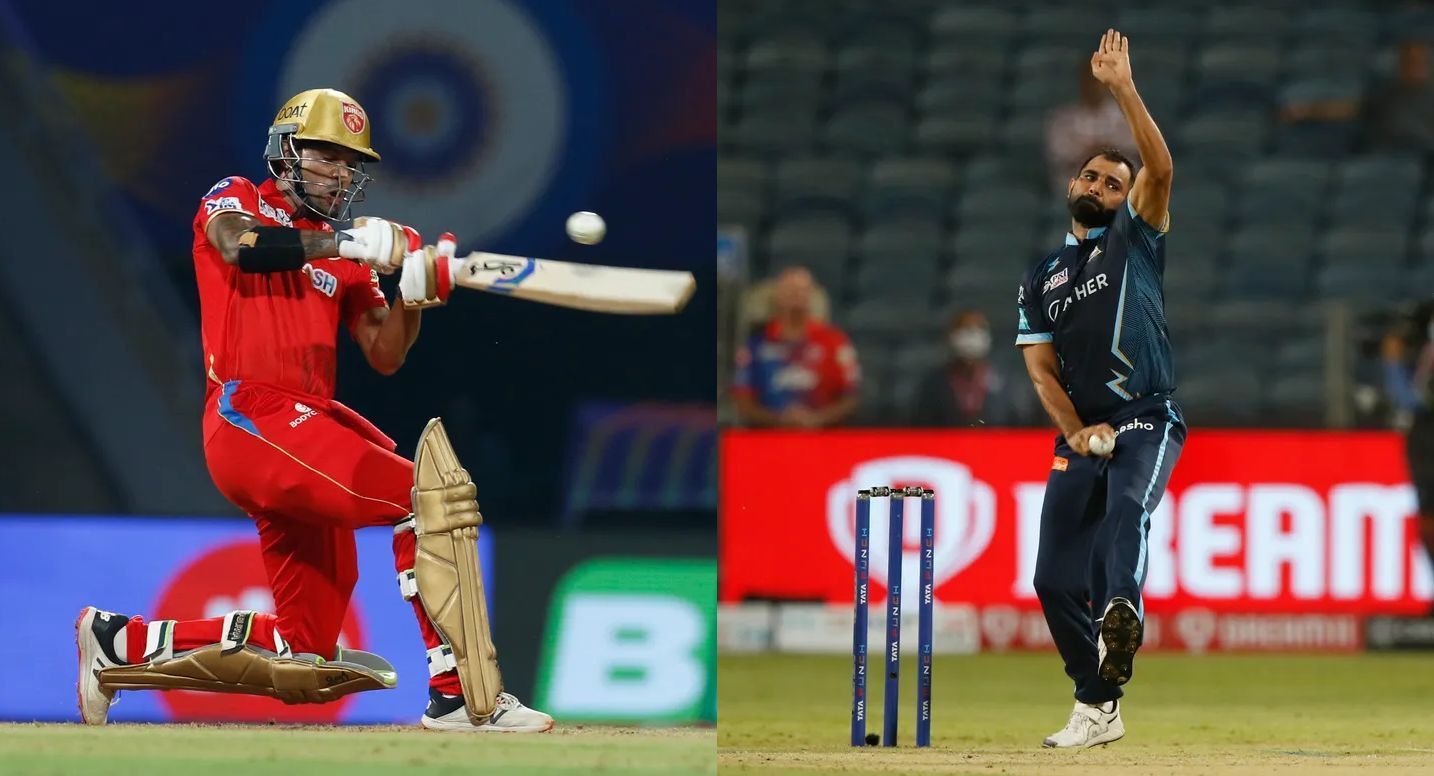 Shikhar Dhawan (left) and Mohammed Shami. Pics: IPLT20.COM