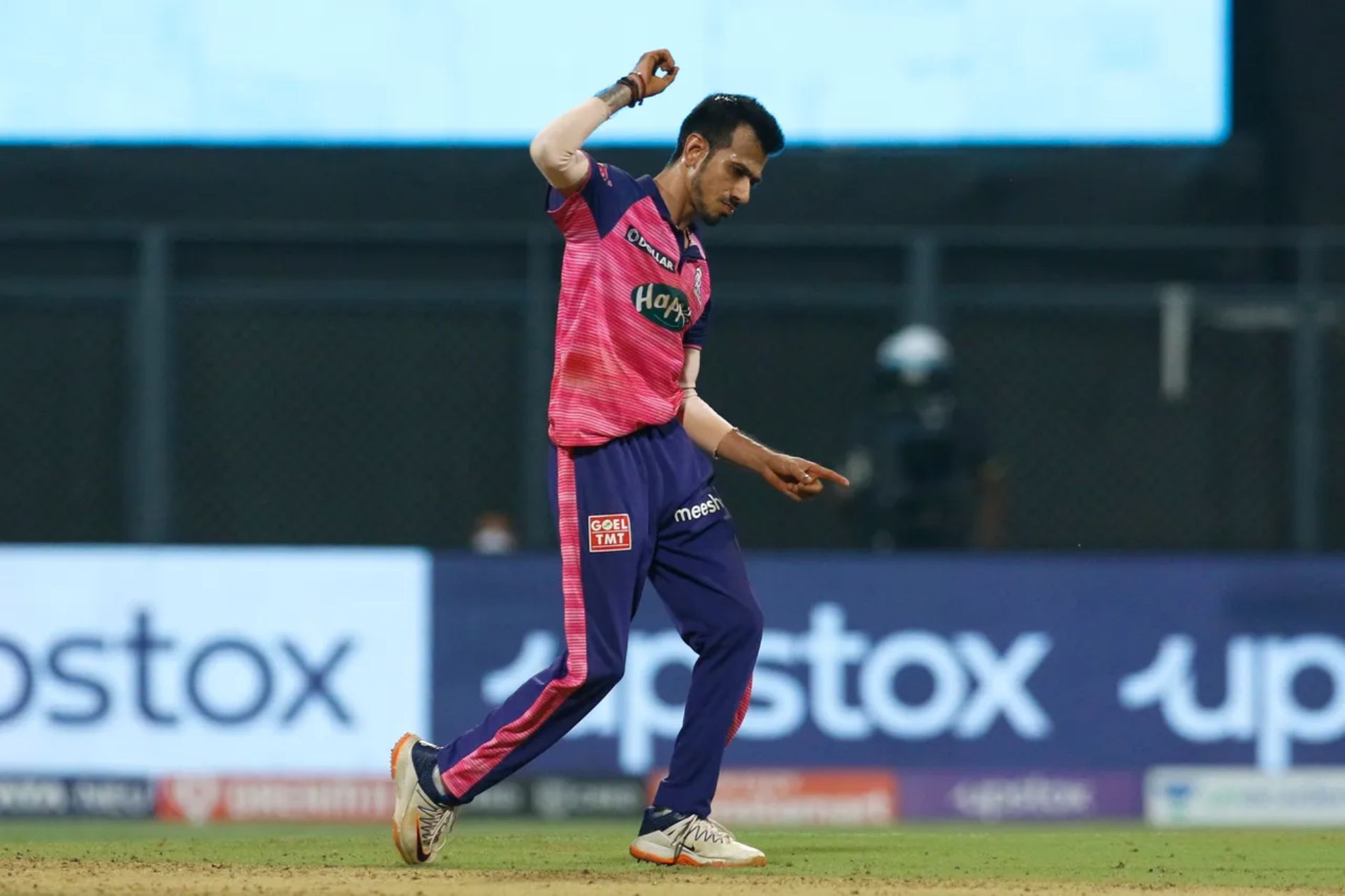 Yuzvendra Chahal is the current Purple Cap holder. Pic: IPLT20.COM