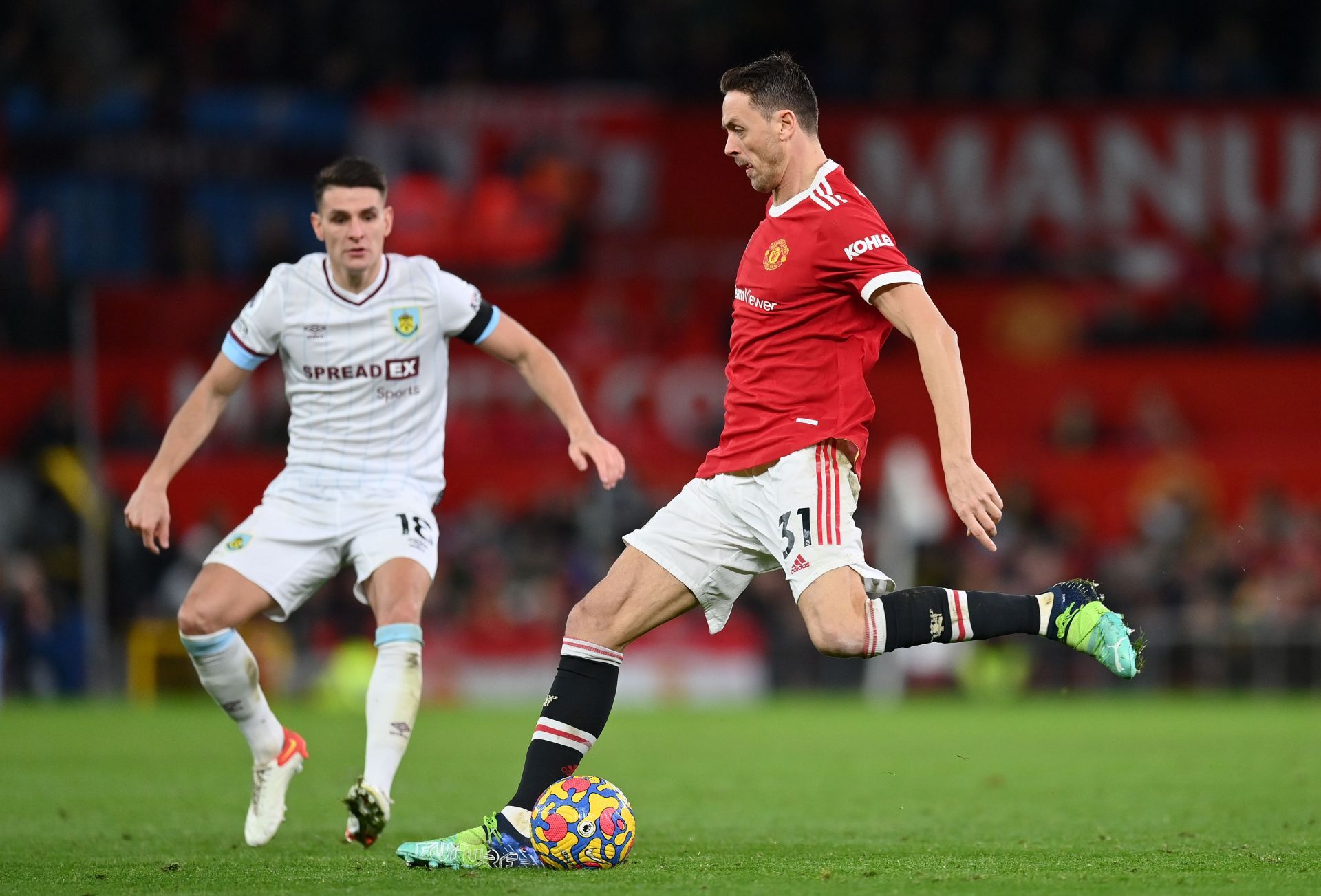Matic in action for the Red Devils