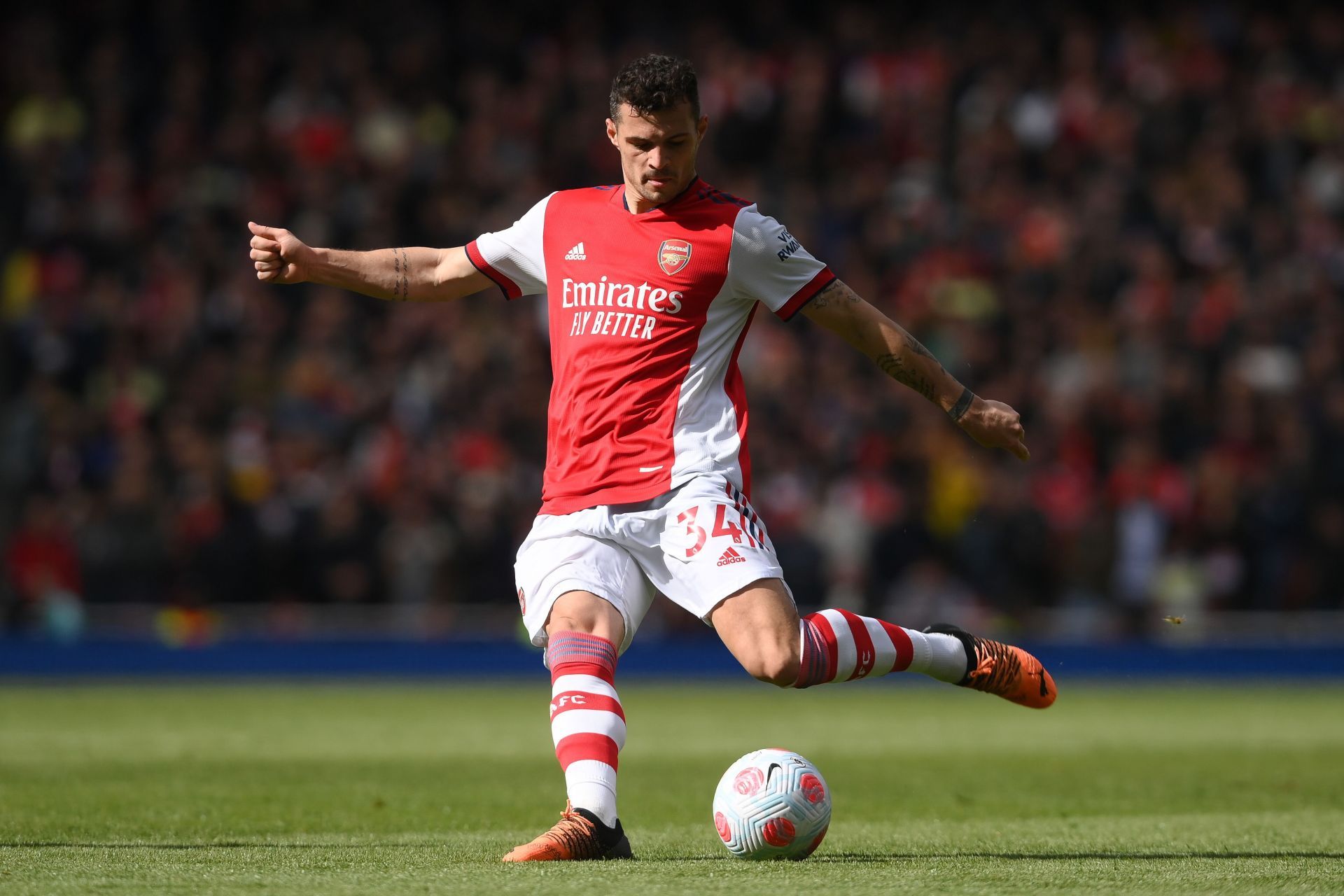 Granit Xhaka was close to leaving Arsenal in 2019.
