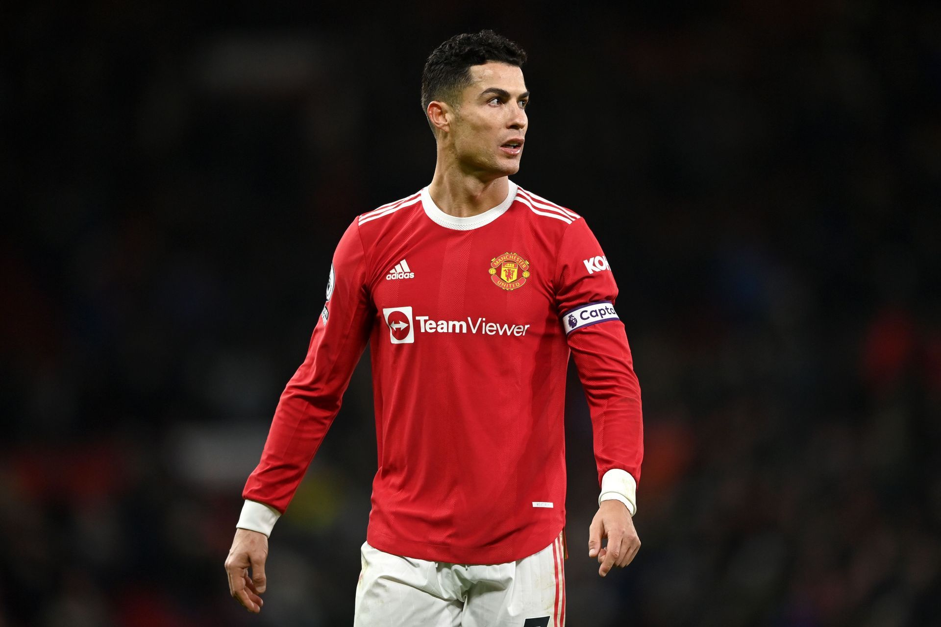 Ronaldo is the leading goalscorer at Old Trafford. (Photo by Gareth Copley/Getty Images)