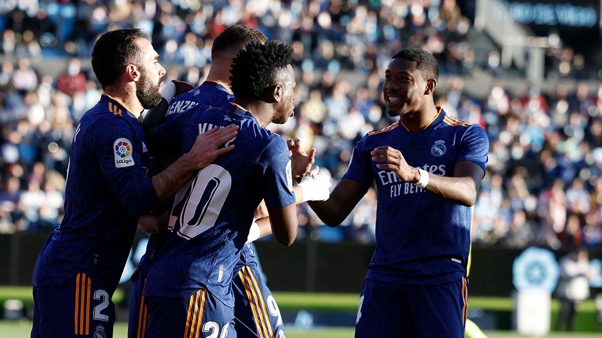 Los Blancos defeated Celta Vigo 2-1 to return to winning ways.