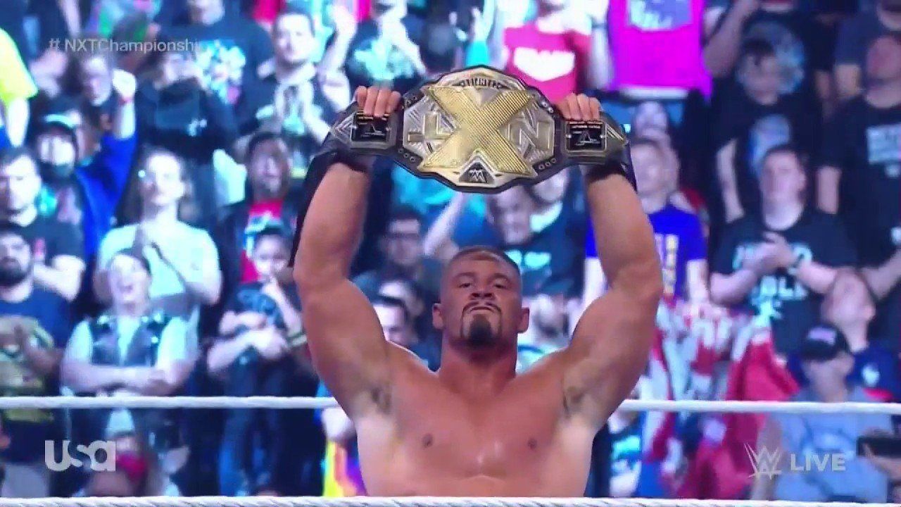 Breakker is now a two-time NXT Champion