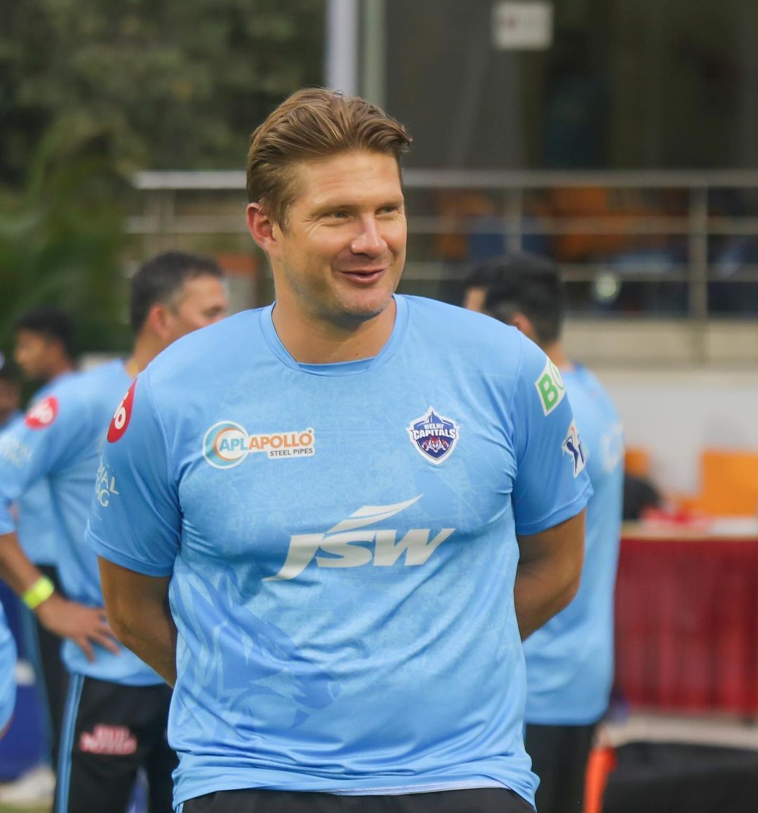 Delhi Capitals assistant coach Shane Watson (Credit: Instagram/DC)