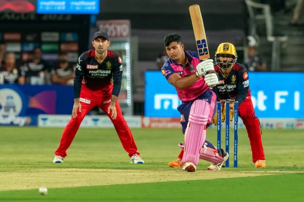 Riyan Parag's half-century helped Rajasthan Royals post a fighting total [P/C: iplt20.com]