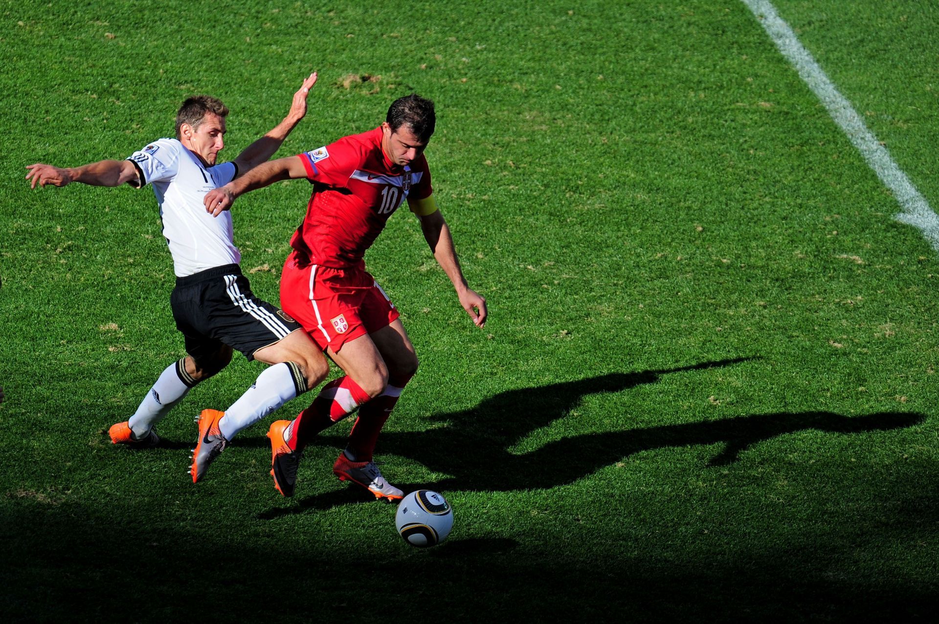 Stankovic holds the football record of representing three different nations in the FIFA World Cup