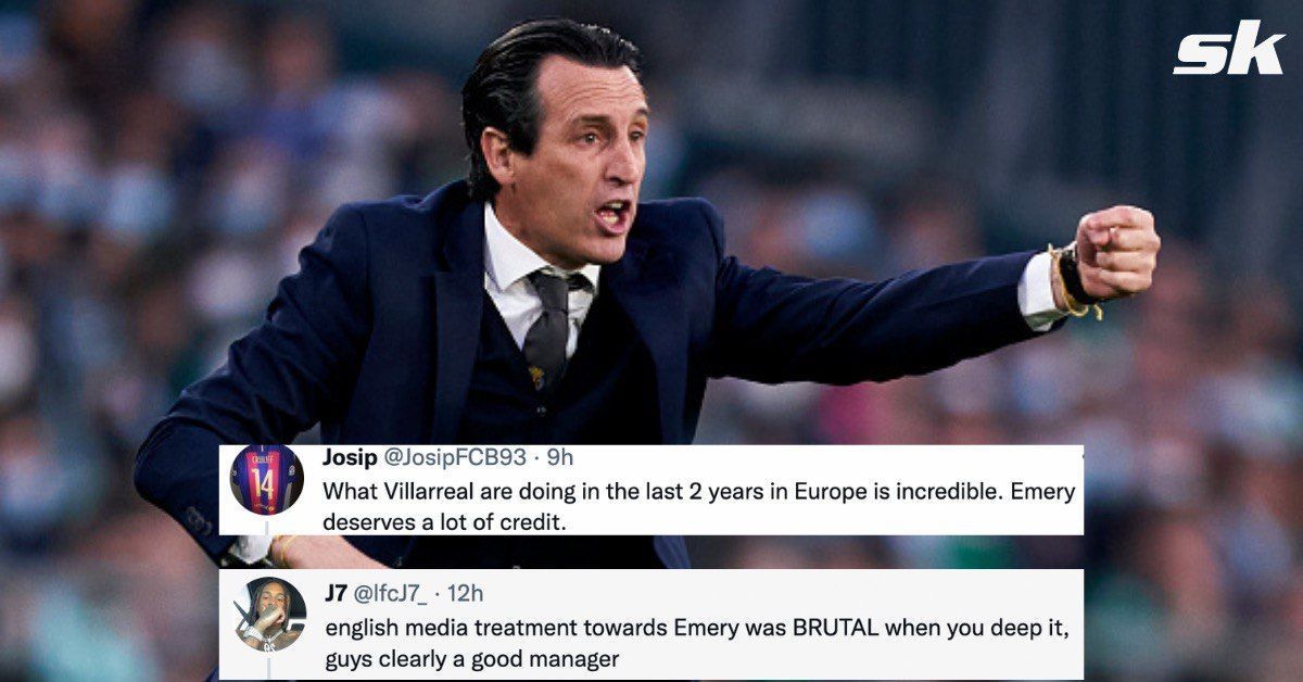 Social media hails Unai Emery following Villarreal&#039;s win over Bayern in the Champions League QF