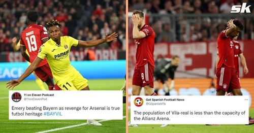 Villarreal stun Bayern Munich in the Champions League knockouts