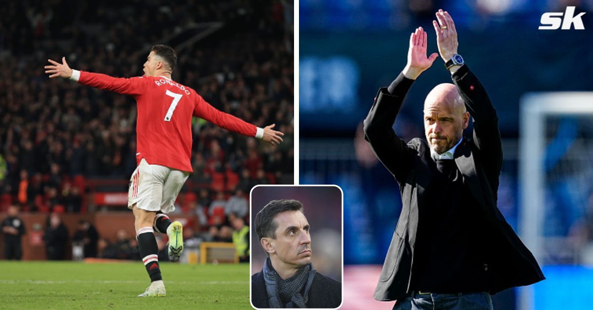Gary Neville says Cristiano Ronaldo can have a part to play at Man Utd under Erik ten Hag