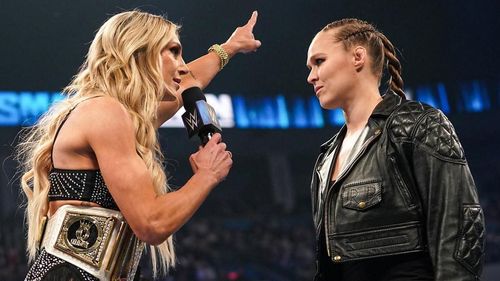 Charlotte Flair and Ronda Rousey officially have a rematch.