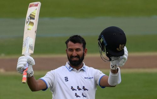 Cheteshwar Pujara (Image: Sussex Cricket/Twitter)