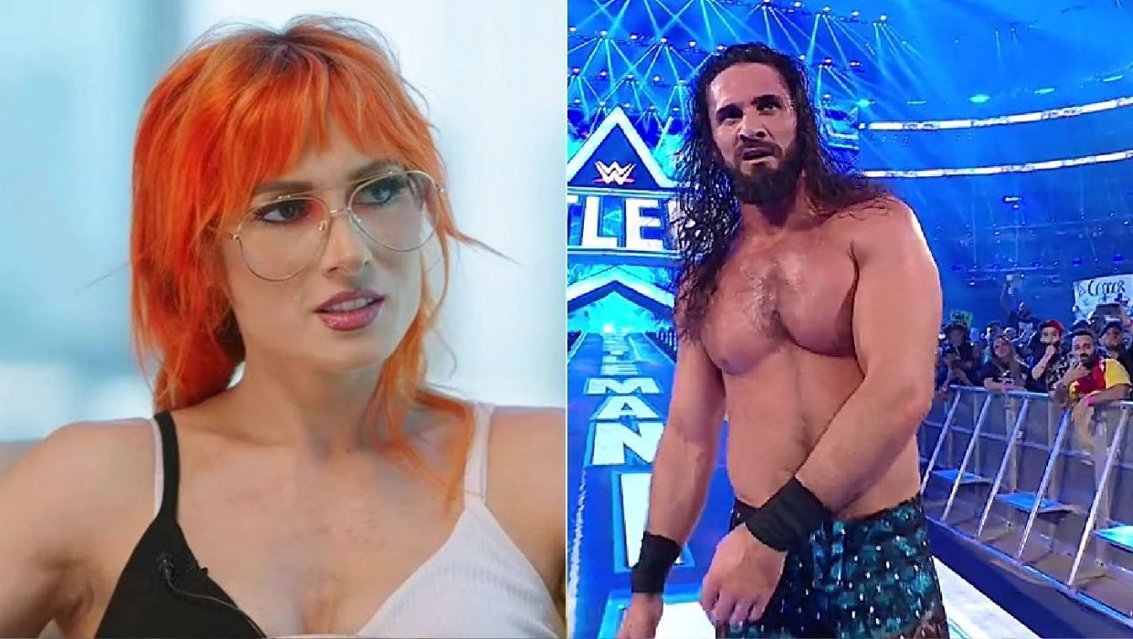 Former RAW Women&#039;s Champion Becky Lynch/Seth Rollins