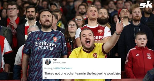 Gunners fans slam the forward following a dismal performance