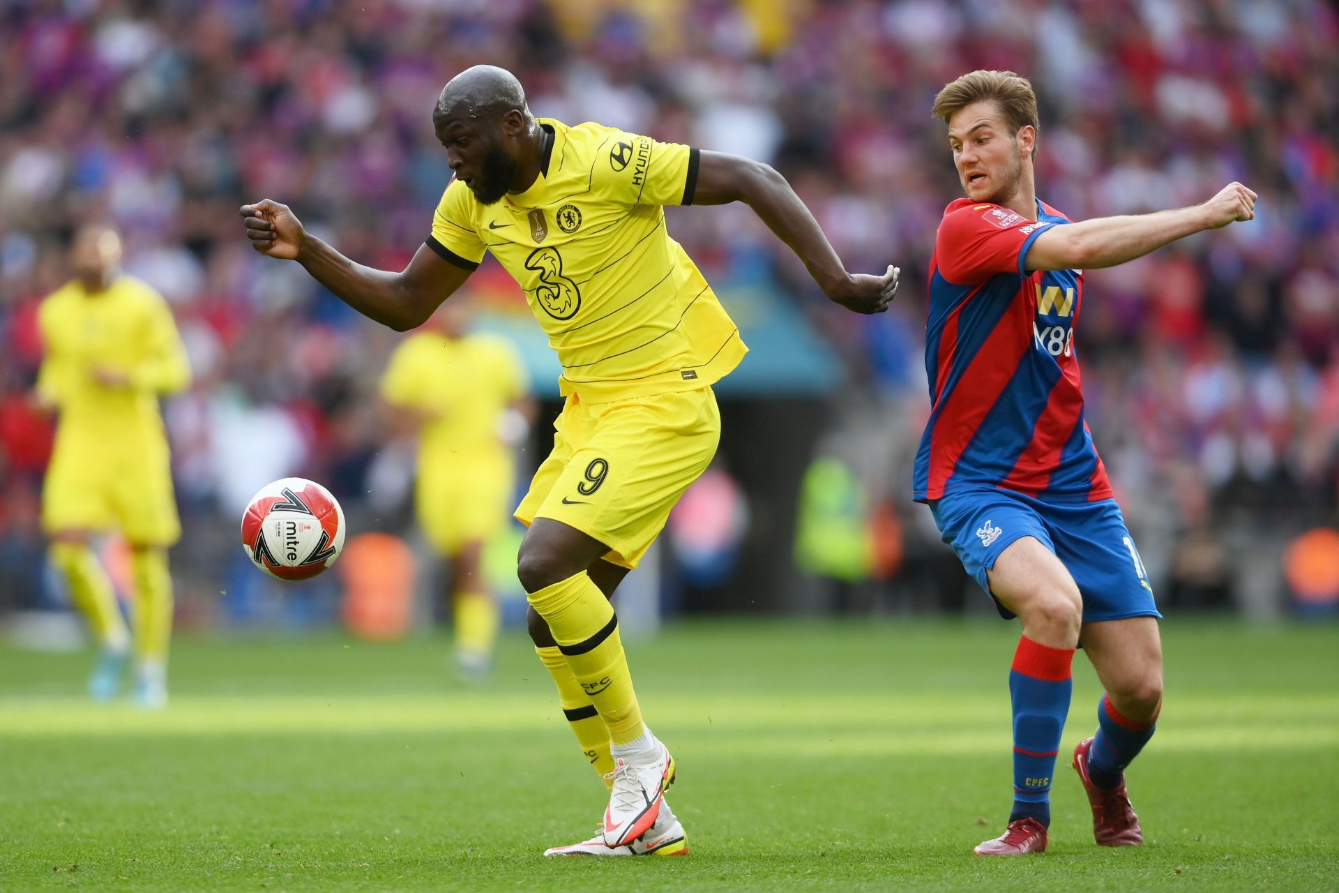 Romelu Lukaku (left) has failed to impress for Chelsea this season.