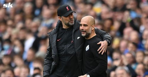 Jurgen Klopp and Pep Guardiola