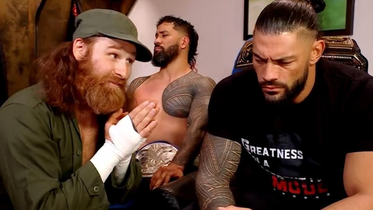 Sami Zayn tried to convince Roman Reigns to help