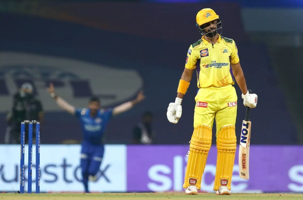 Ruturaj Gaikwad was dismissed off the very first delivery of CSK&#039;s innings [P/C: iplt20.com]