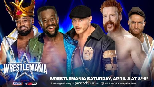 The scheduled WrestleMania match didn't take place.