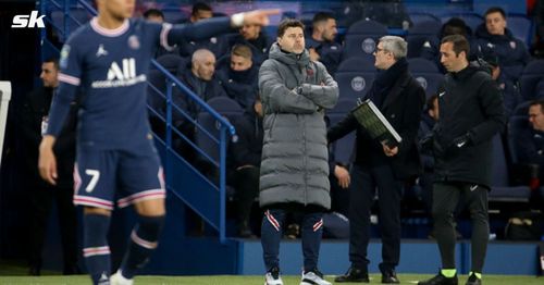 Paris Saint-Germain manager Mauricio Pochettino.