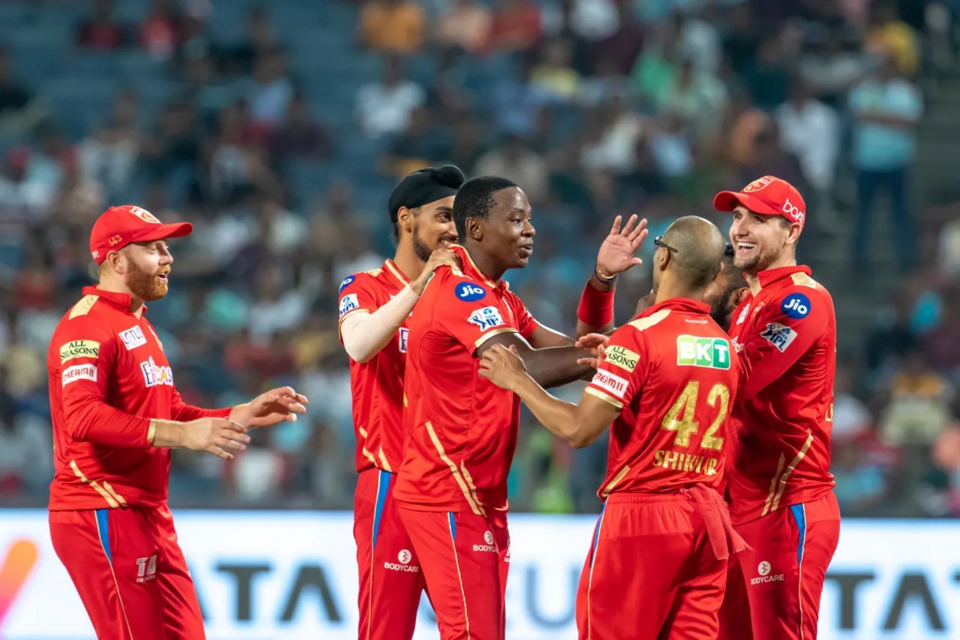 Kagiso Rabada claimed four wickets for PBKS. Pic: IPLT20.COM